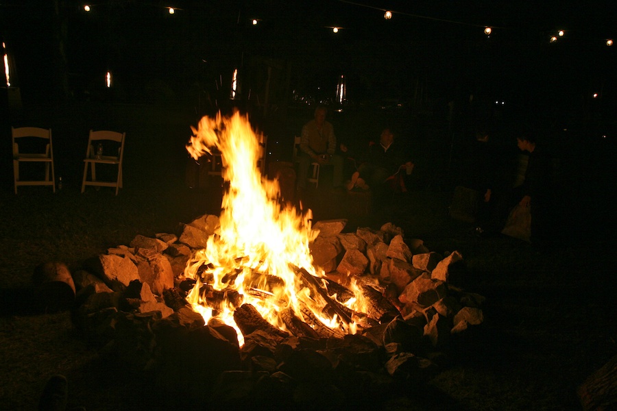 Camping out at Old Ranch