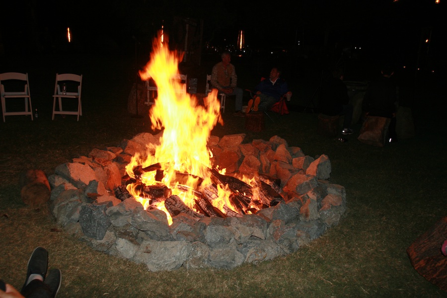 Camping out at Old Ranch