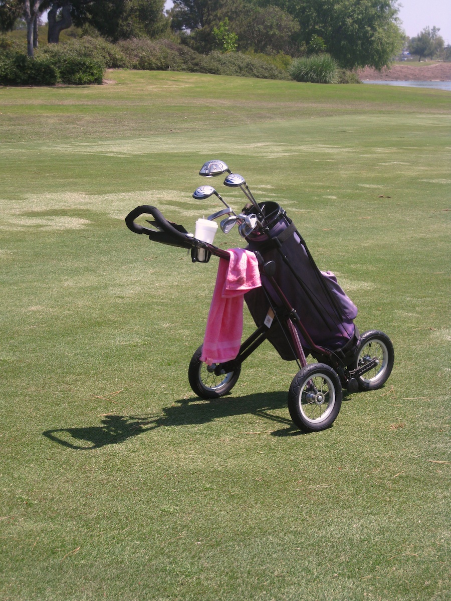 golf and birthdays at Old Ranch Country Club 4/20/2012