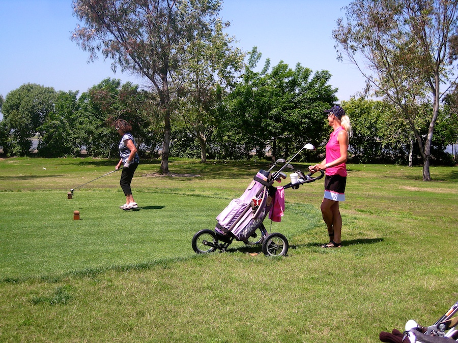 golf and birthdays at Old Ranch Country Club 4/20/2012