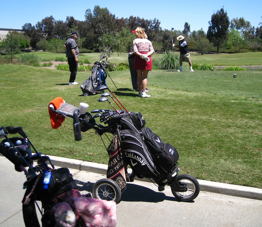 Playing golf with the Rodeckers April 2013