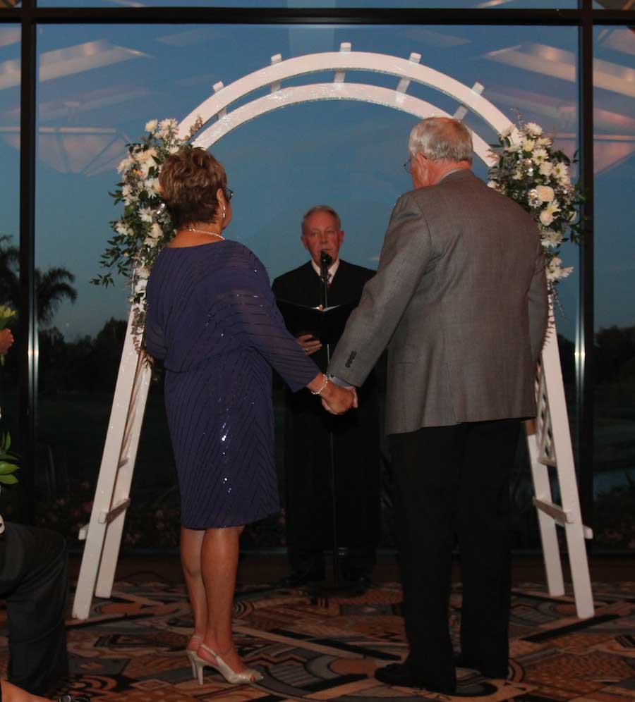 Ernie and John's wedding ceremony December 31, 2012