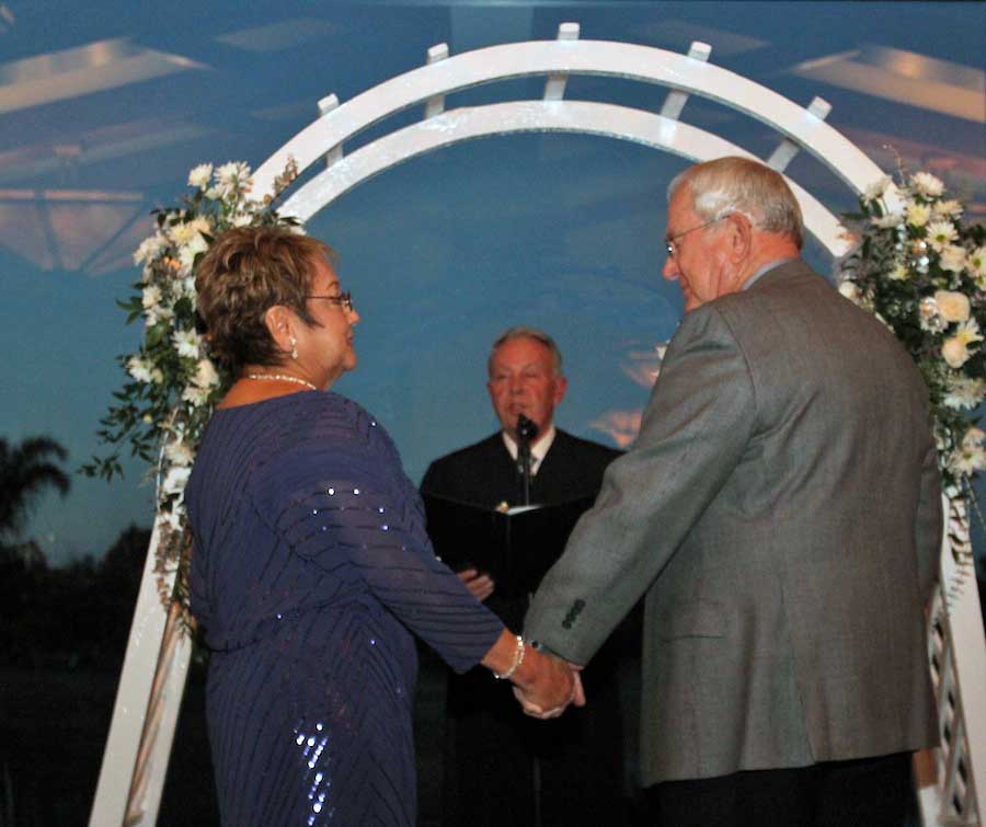 Ernie and John's wedding ceremony December 31, 2012