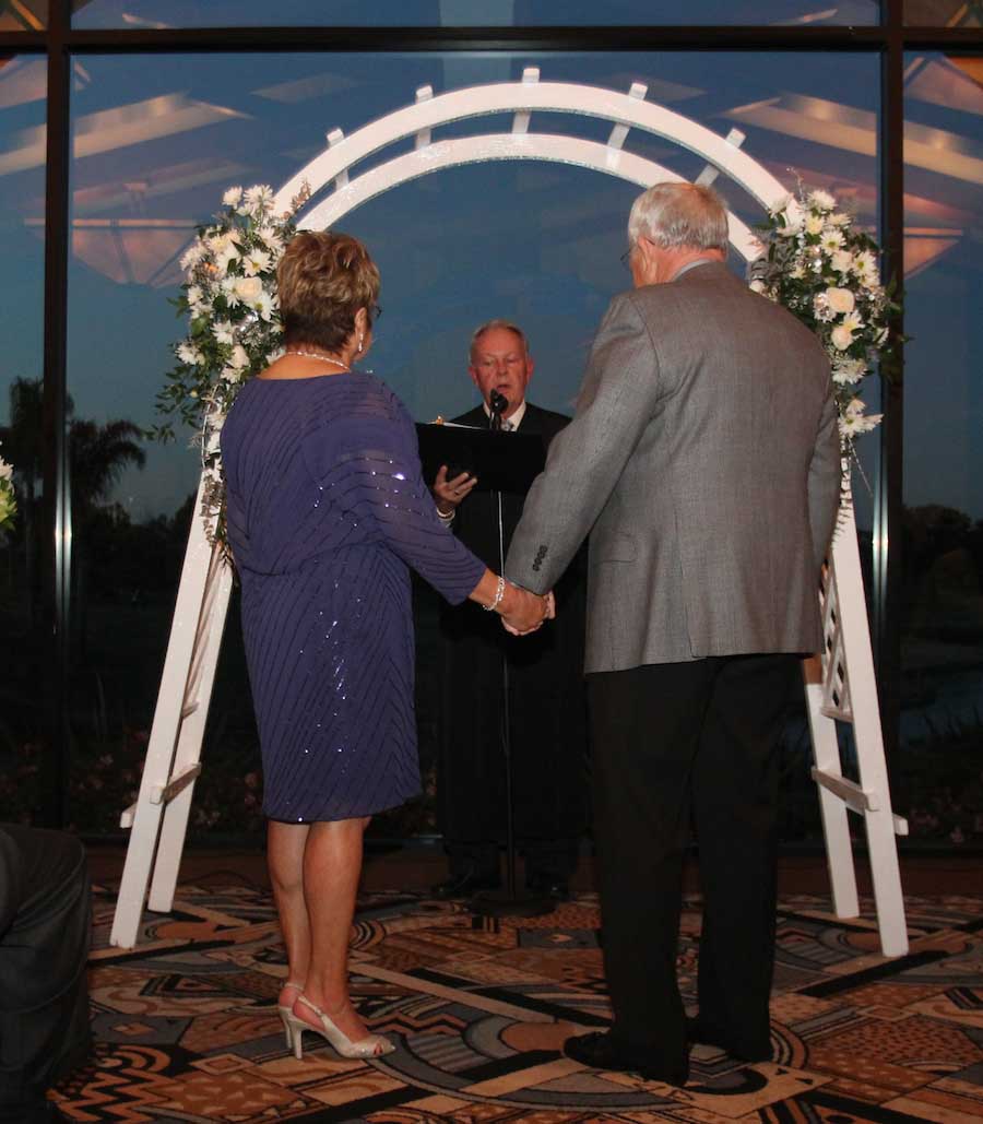 Ernie and John's wedding ceremony December 31, 2012