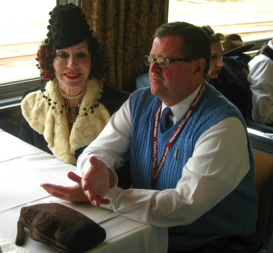 Art Deco Socitey vintage train trip to Santa Barbara November 1st 2014