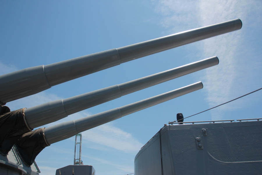 Visiting the USS Iowa on June 1st 2015