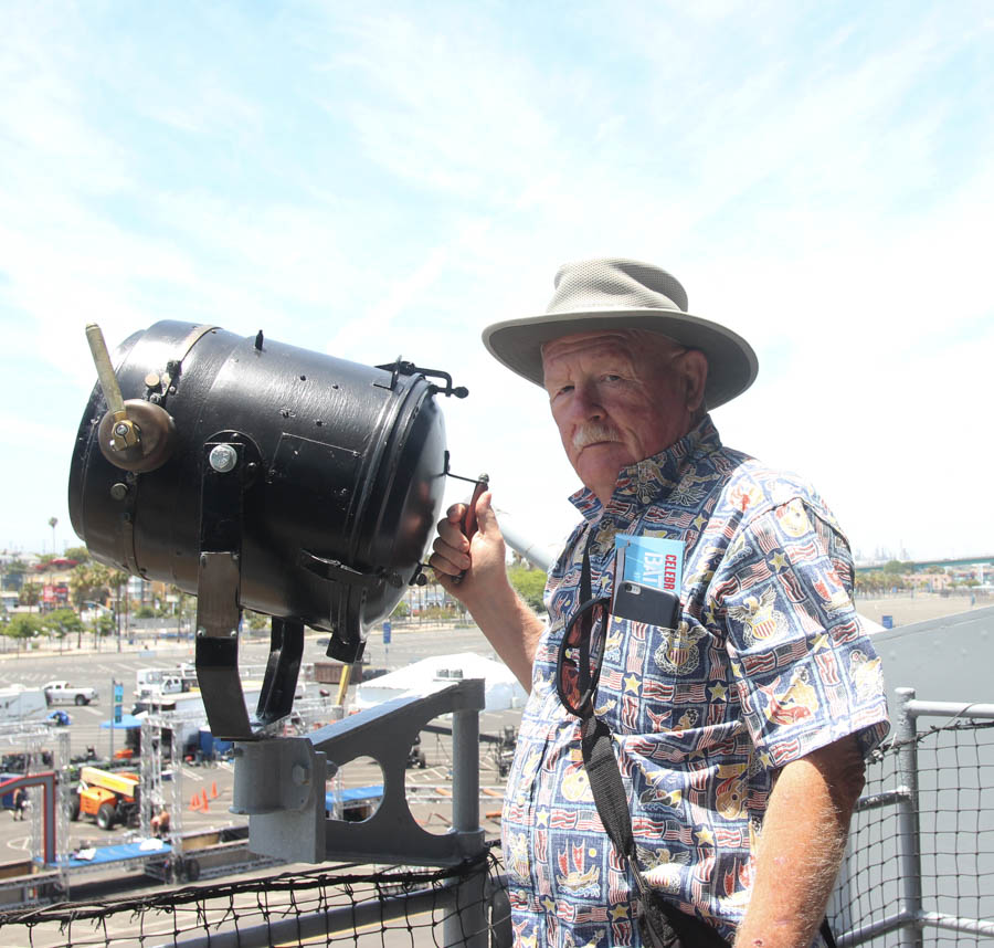 Visiting the USS Iowa on June 1st 2015