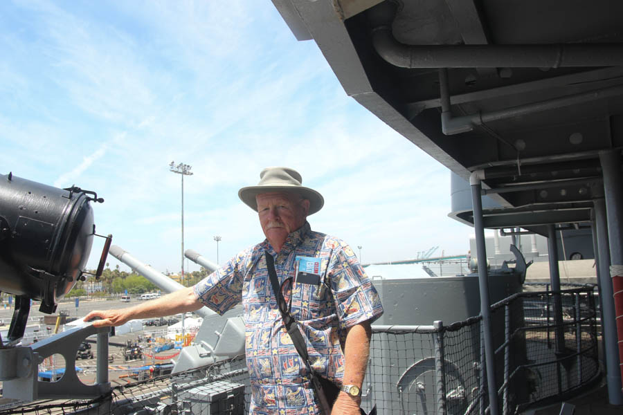 Visiting the USS Iowa on June 1st 2015