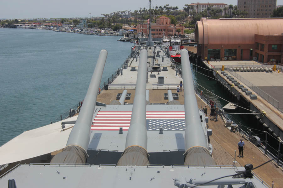 Visiting the USS Iowa on June 1st 2015