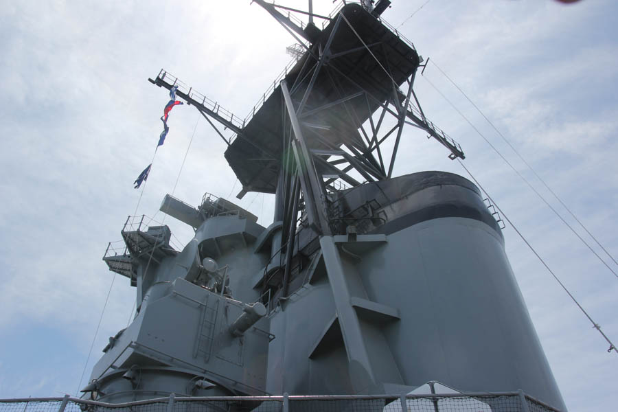 Visiting the USS Iowa on June 1st 2015