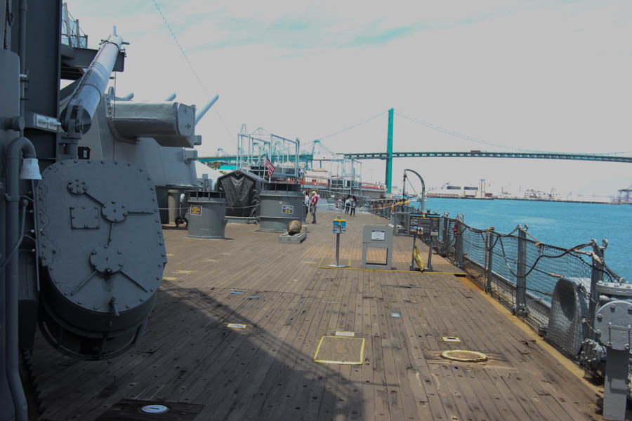 Visiting the USS Iowa on June 1st 2015