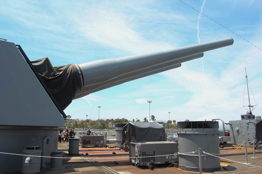 Visiting the USS Iowa on June 1st 2015