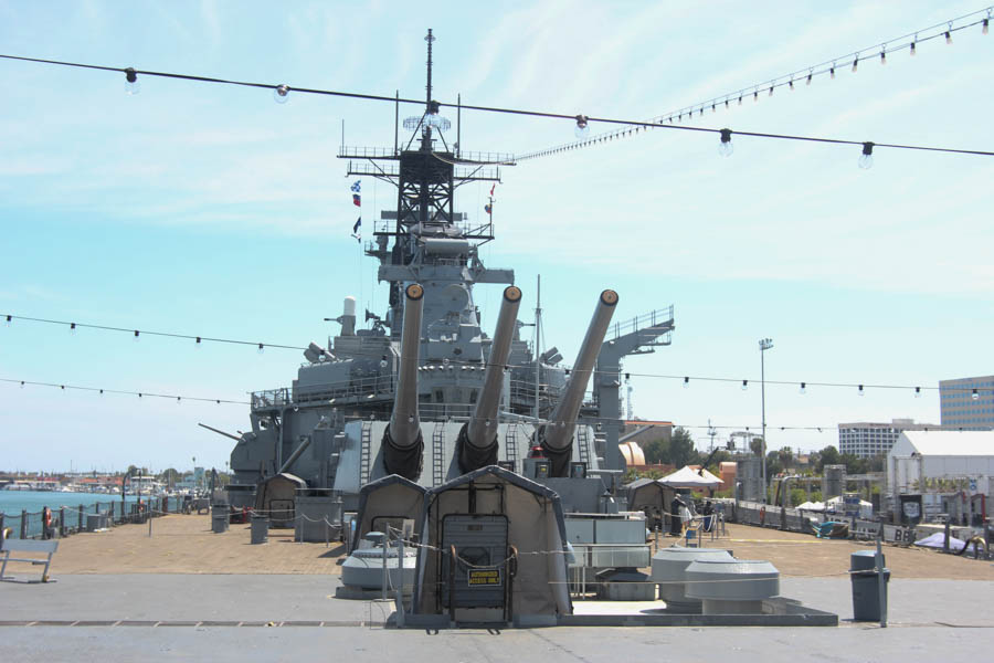 Visiting the USS Iowa on June 1st 2015