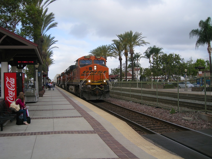 The train to San Diego May 7th 2014