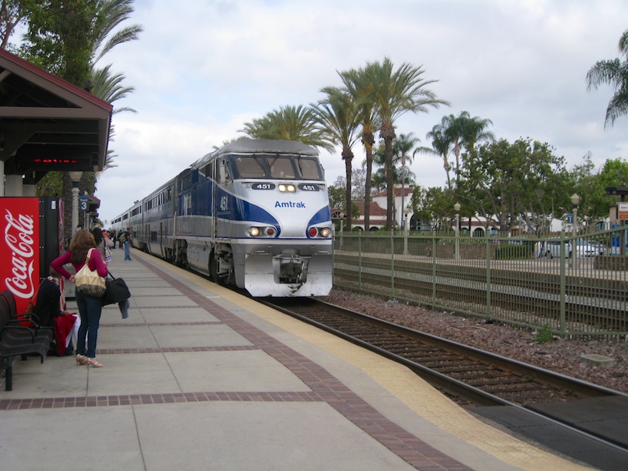 The train to San Diego May 7th 2014