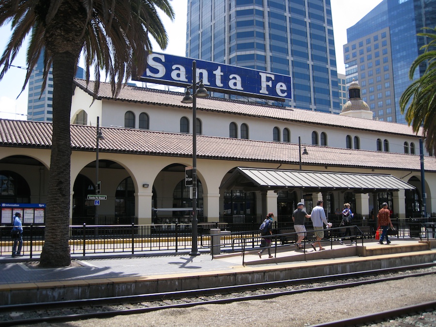 The train to San Diego May 7th 2014