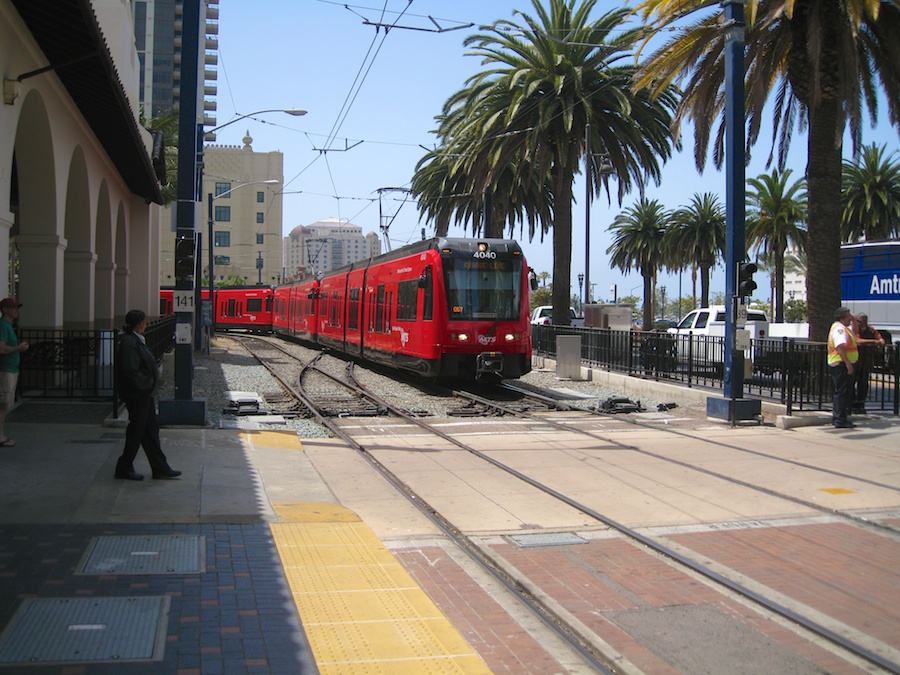 The train to San Diego May 7th 2014