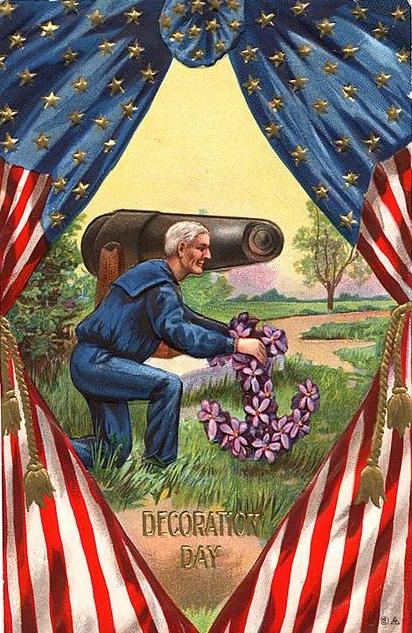 Memorial Day card Circa 1900