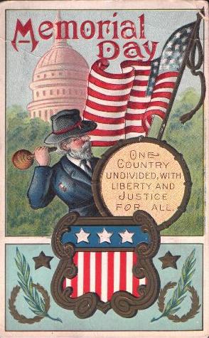 Memorial Day card Circa 1900