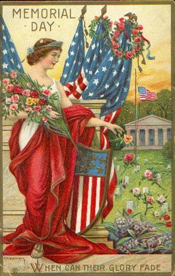 Memorial Day card Circa 1900