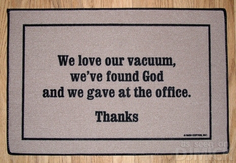 Doormats you may want to use sometime