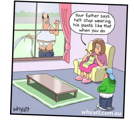 Funny cartoons about old age