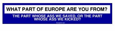 Bumperstickers on politics