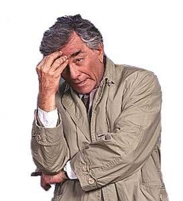 Maybe Columbo can solve the mystery