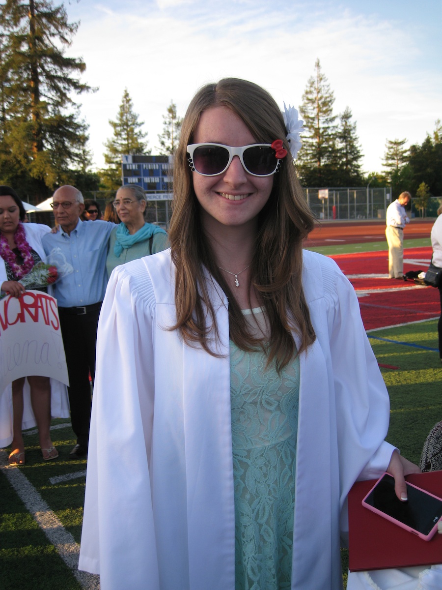 Lisa graduates High School 6/6/2013