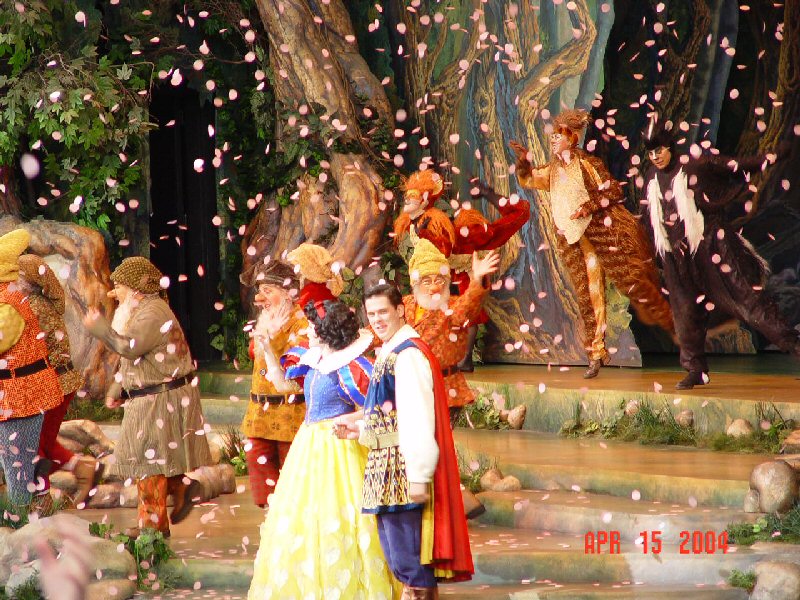 Hannah and Lisa At Disneyland April 2004