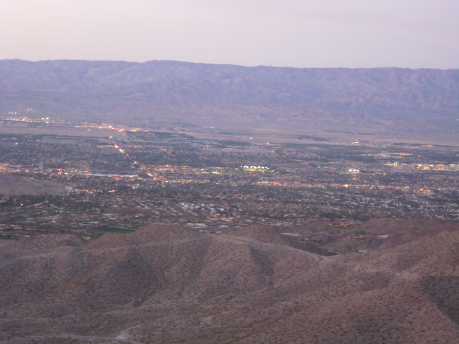 Aerial Tramway with Bunny 3/9/2011