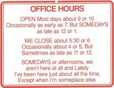 Office Hours