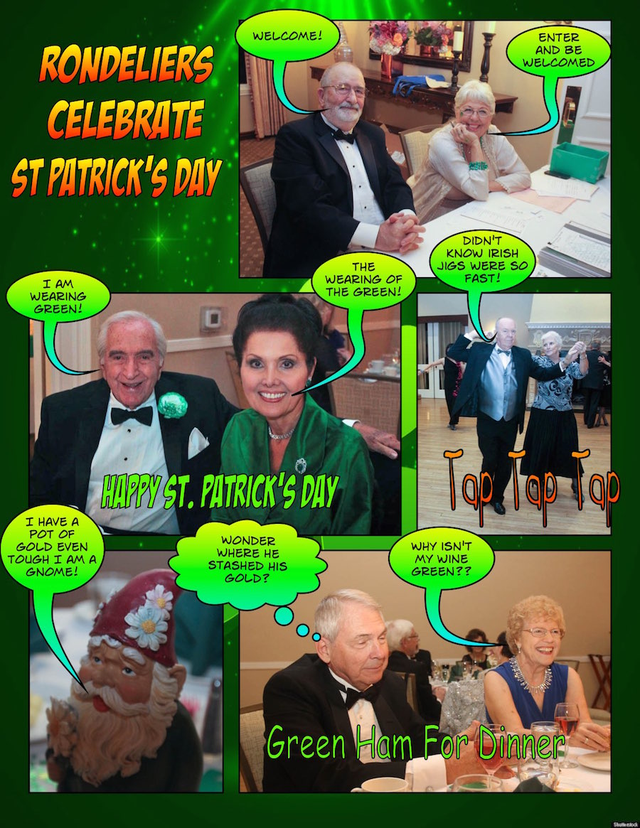 Rondeliers St Patricks Day dance March 2015