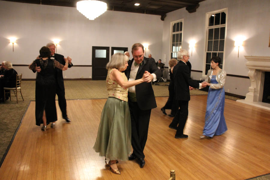 Dancing the night away with the Rondelier's Dance Club 3/3/2017 to the sounds of the Big Band Era