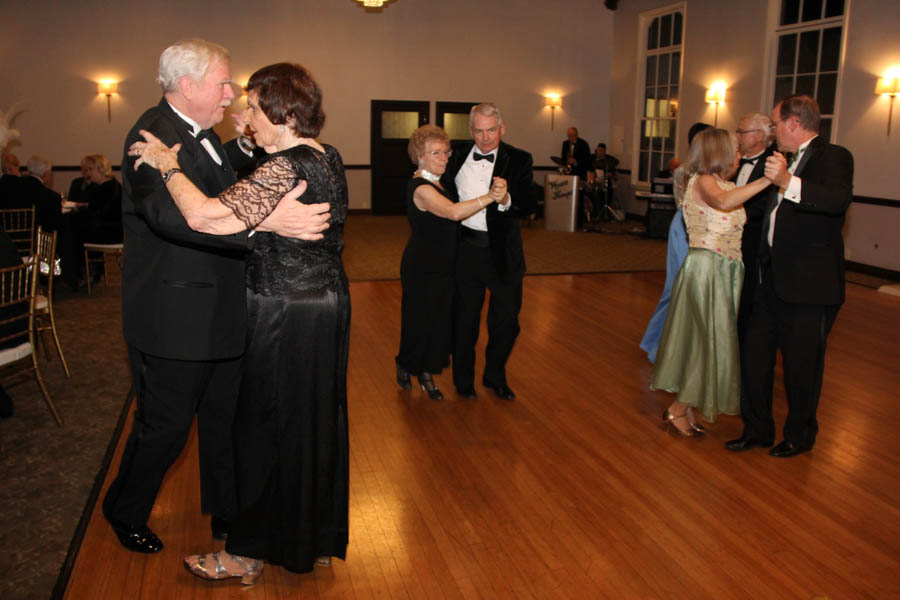 Dancing the night away with the Rondelier's Dance Club 3/3/2017 to the sounds of the Big Band Era