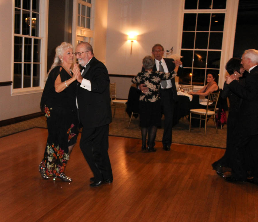 Dancing the night away with the Rondelier's Dance Club 3/3/2017 to the sounds of the Big Band Era