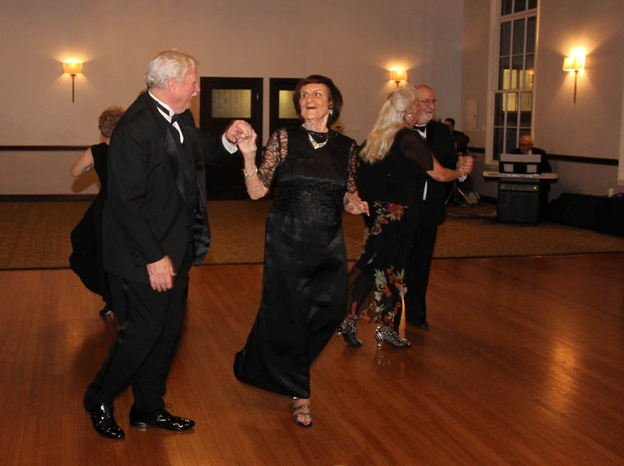 Dancing the night away with the Rondelier's Dance Club 3/3/2017 to the sounds of the Big Band Era