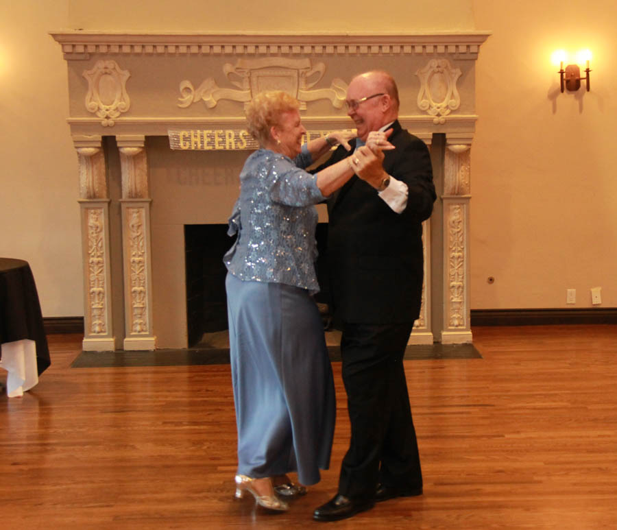 Dancing at the 70th anniversary of the Rondeliers Dance Club 7/14/2017