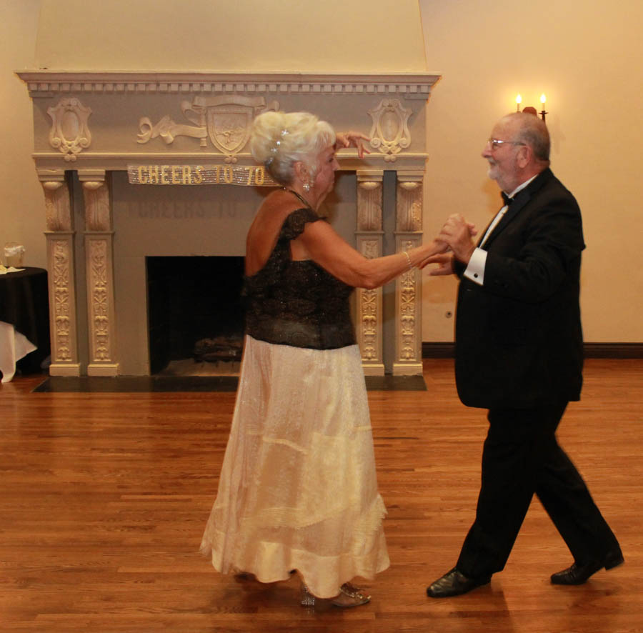 Dancing with the Ronderliers at their 70th anniversary