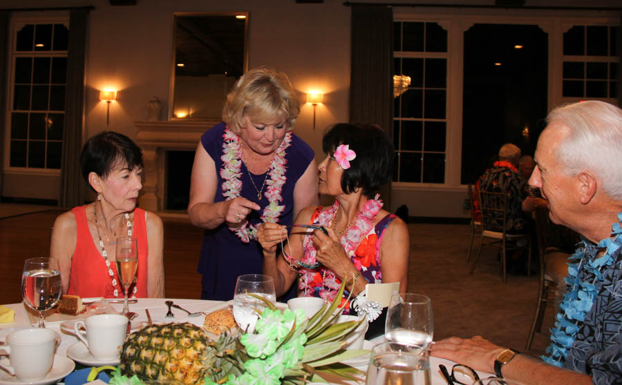 Post dinner dancing with the Rondeliers in Hawaii 9/8/2017