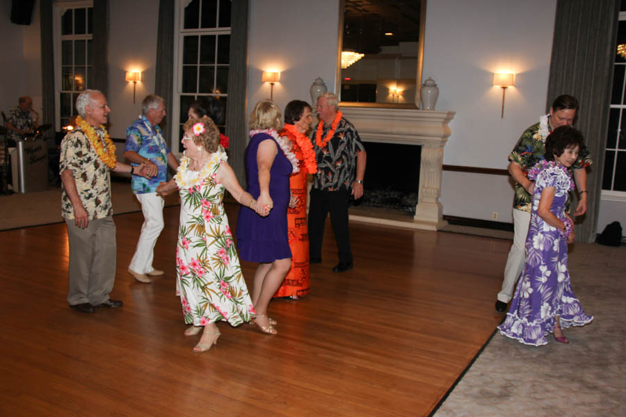 Post dinner dancing with the Rondeliers in Hawaii 9/8/2017