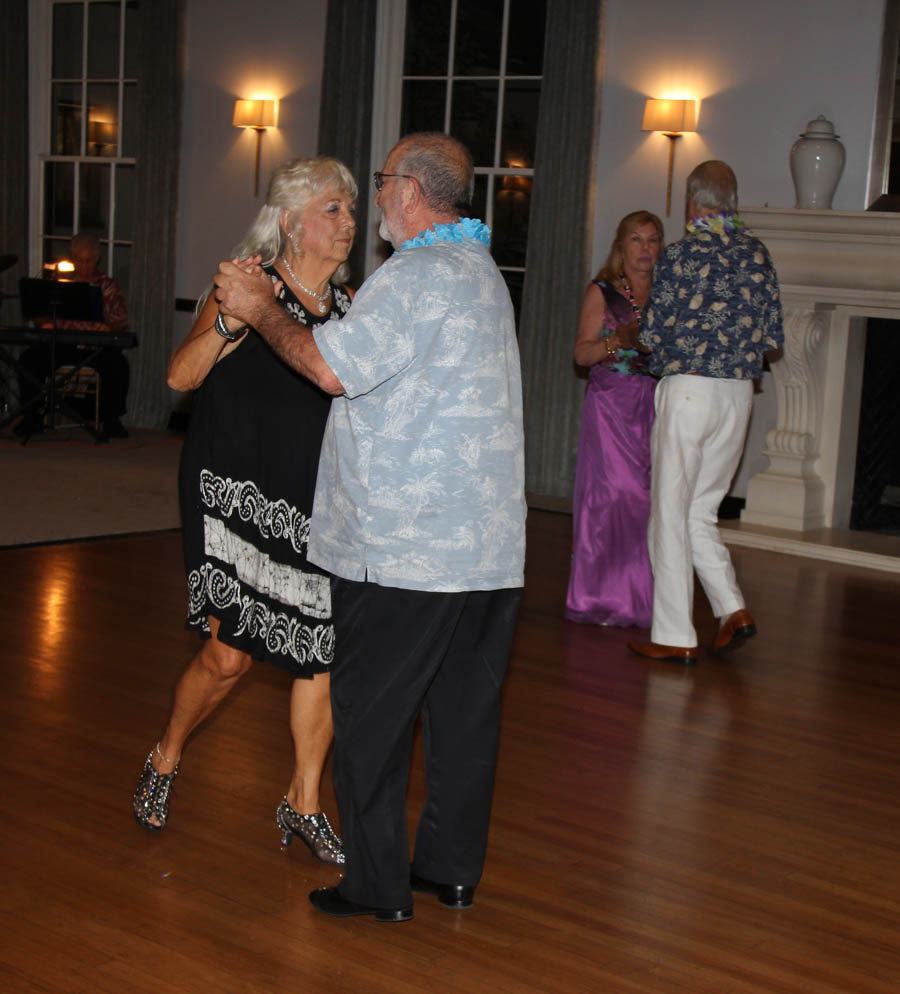 Post dinner dancing with the Rondeliers in Hawaii 9/8/2017