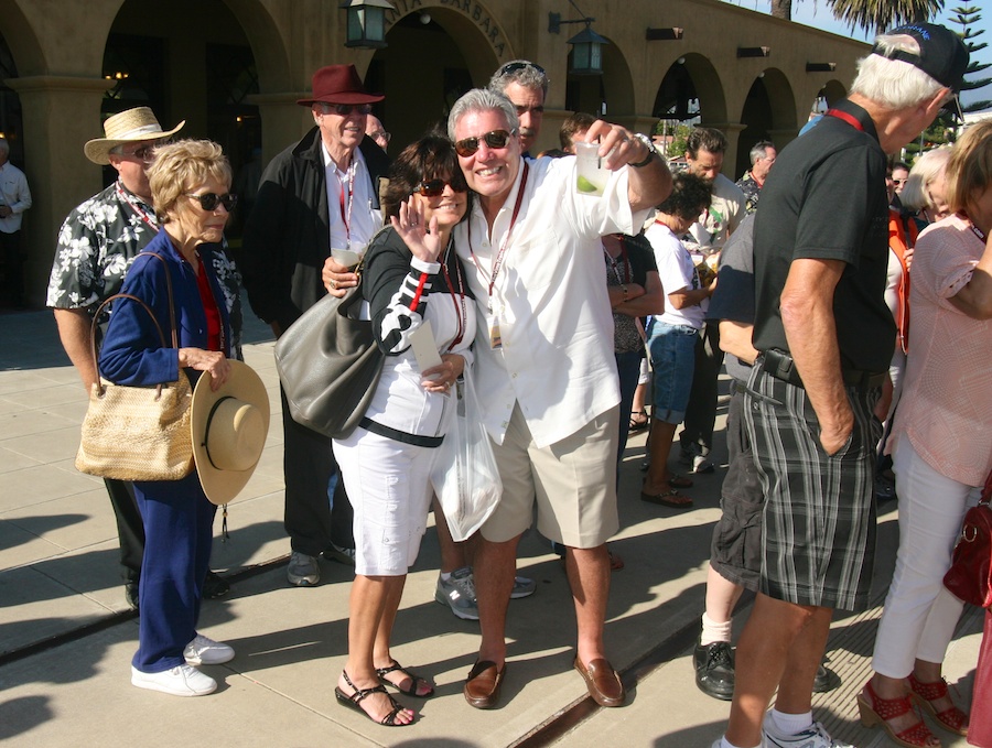 The last winery and leading to the station