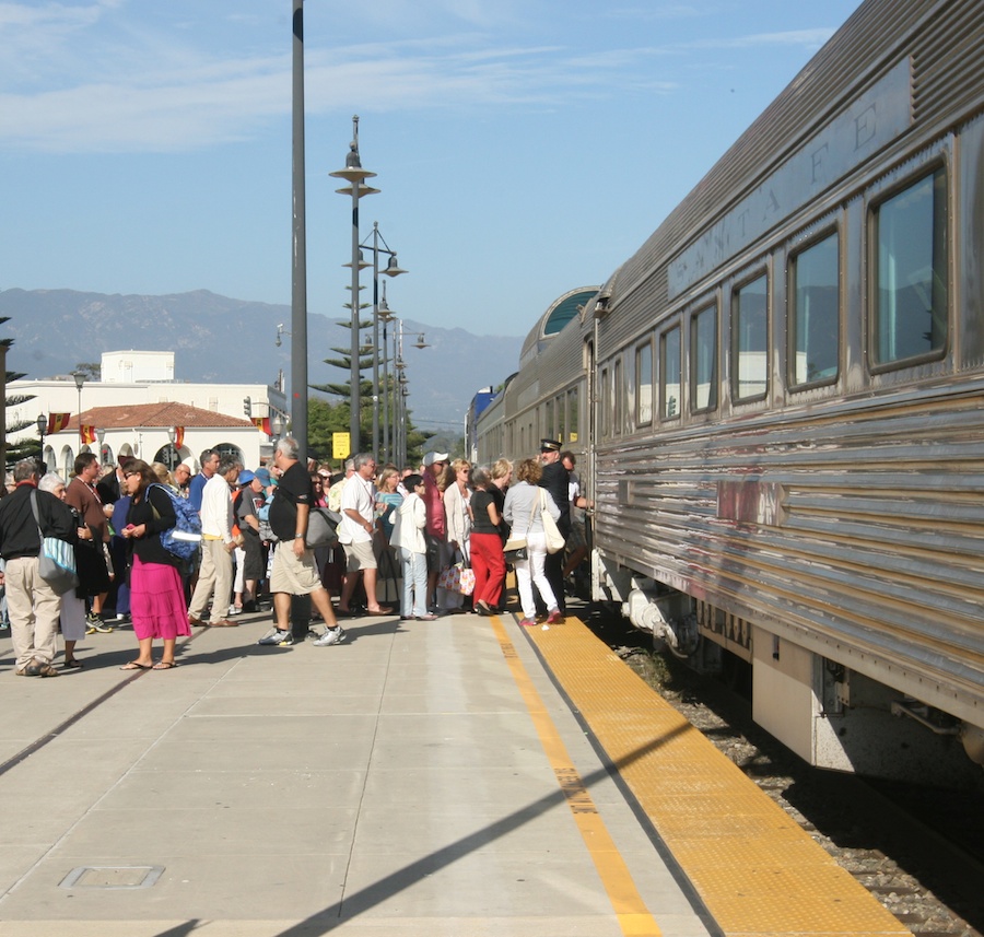 The last winery and leading to the station