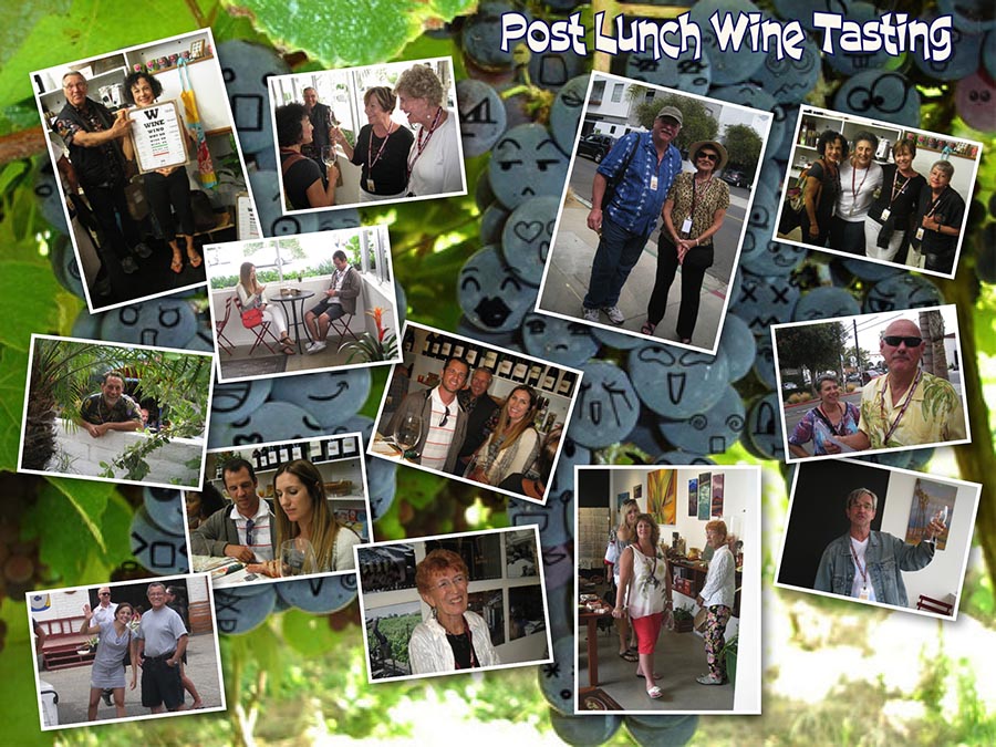 August 2014 post lunch winery visits