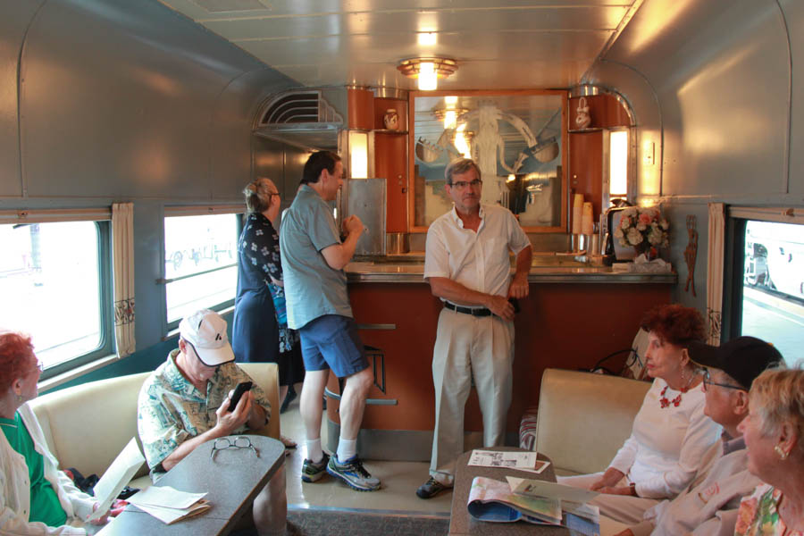 On our way to Santa Barbara on the Vino Train 8/5/2017