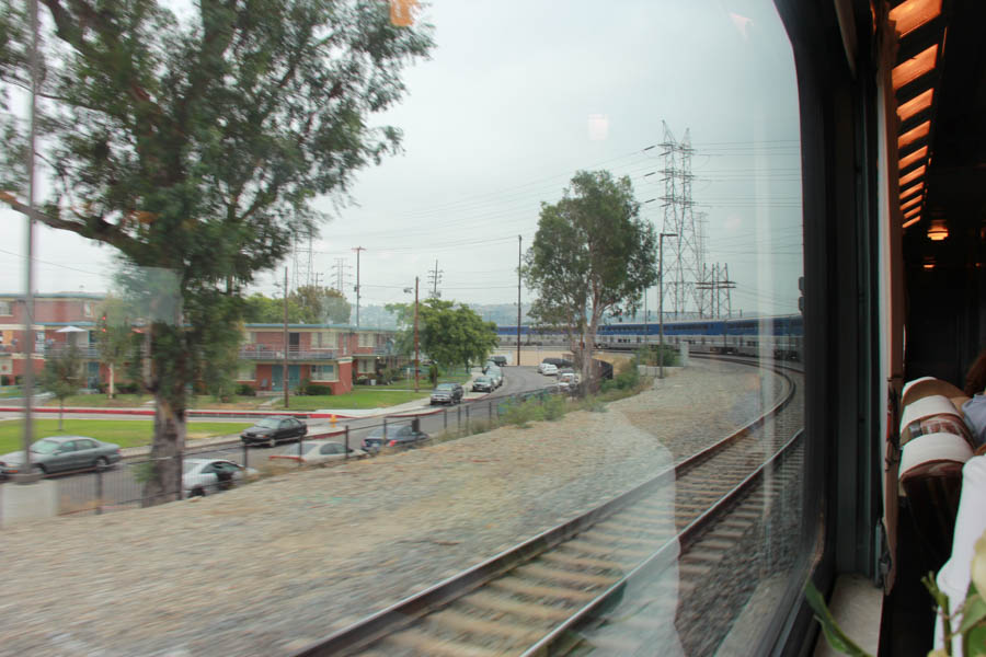 On our way to Santa Barbara on the Vino Train 8/5/2017