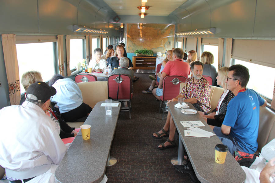 On our way to Santa Barbara on the Vino Train 8/5/2017