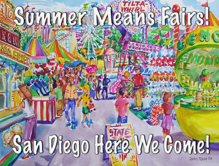 A day at the San Diego Fair 6/11/2015