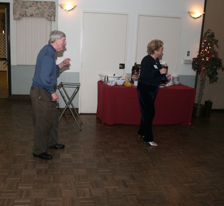 Starlighters Winter Casual post dinner dancing